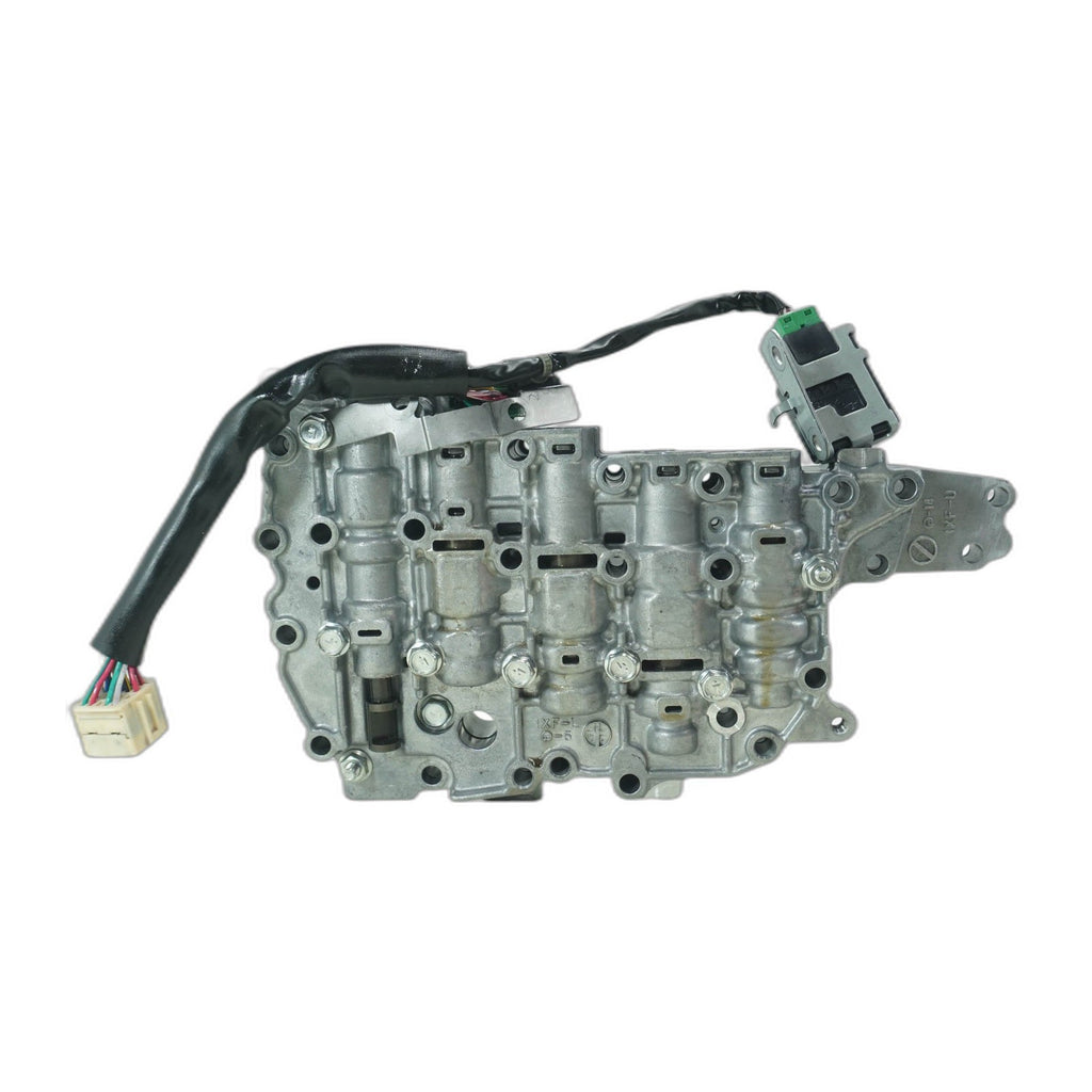 Nissan CVT Valve Body JF011E RE0F10A 2 Black Switches Small Hole Green Wires