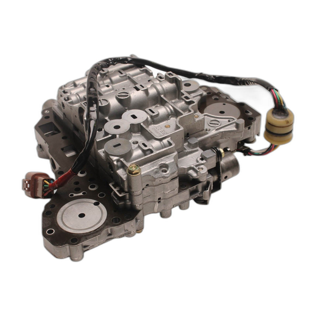 Nissan RE4F04A 4F20E Valve Body 5 Solenoids Long Harness Altima Sentra Maxima