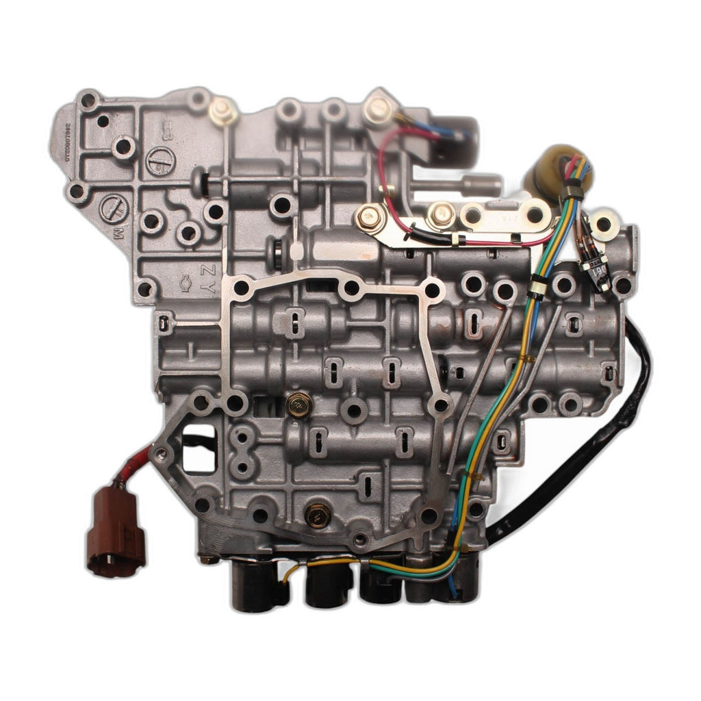 Nissan RE4F04A 4F20E Valve Body 5 Solenoids Long Harness Altima Sentra Maxima