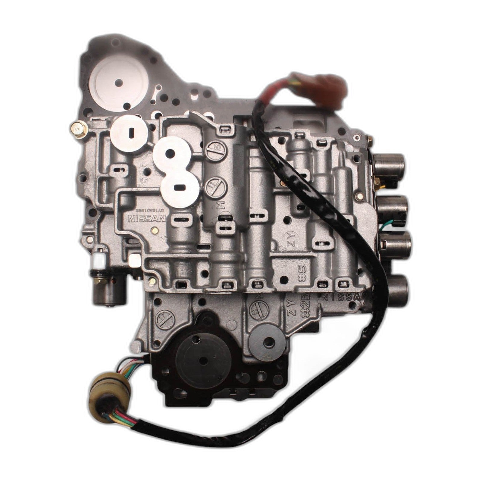 Nissan RE4F04A 4F20E Valve Body 5 Solenoids Long Harness Altima Sentra Maxima