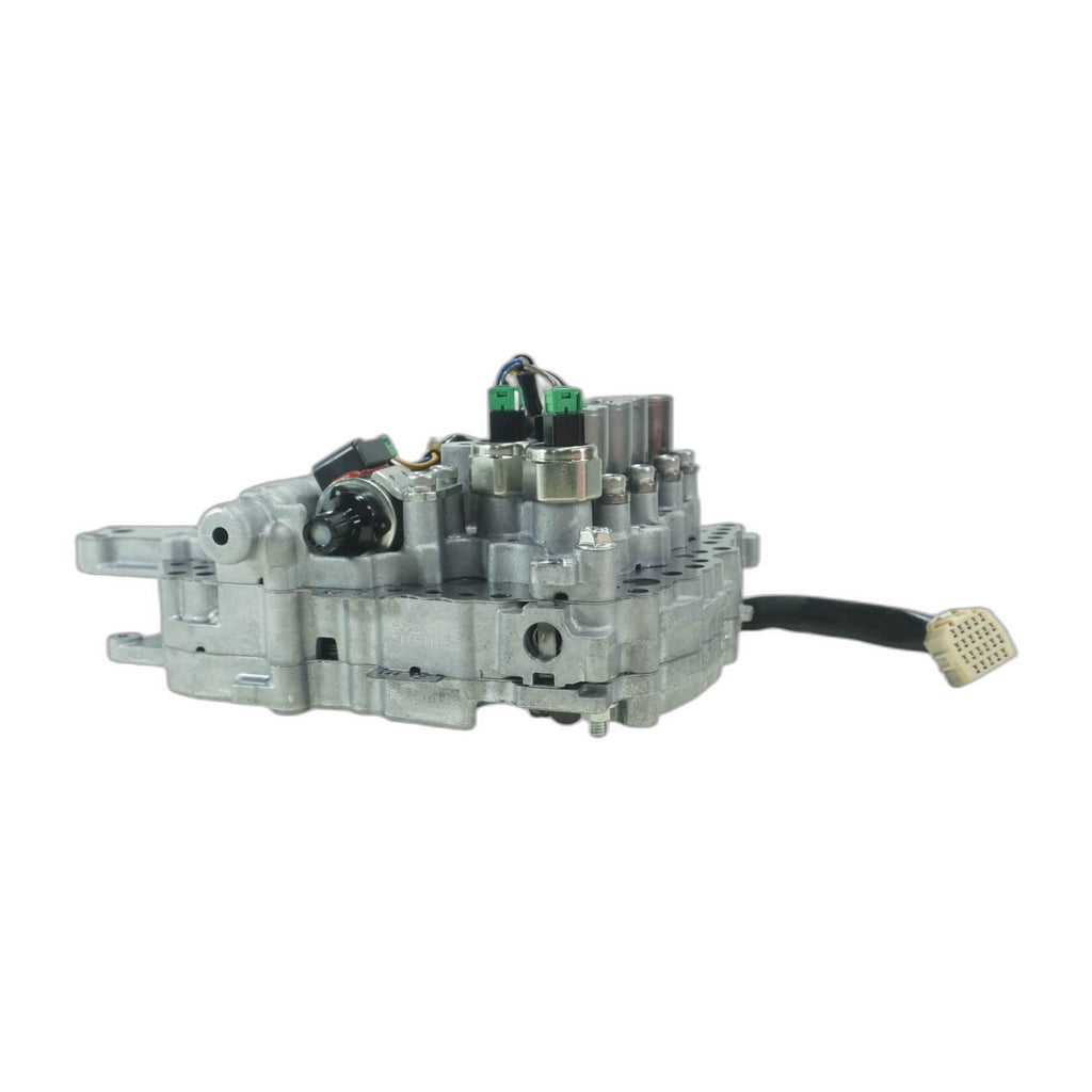Nissan CVT Valve Body JF011E RE0F10A 2 Black Switches Small Hole Green Wires